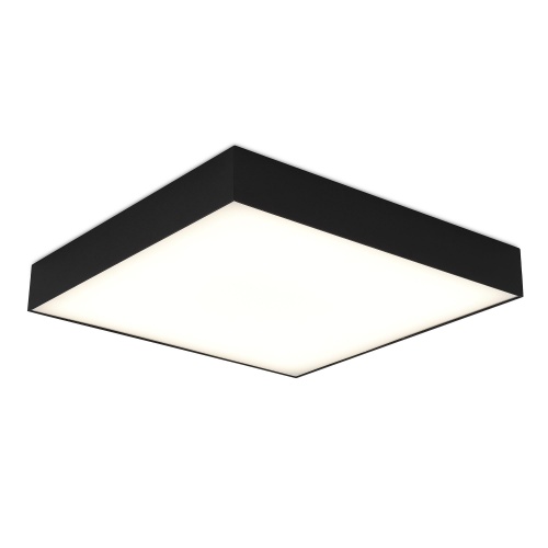 ST608.442.48 Светильник потолочный Черный LED 1*48W 4000K 4 320Lm Ra>90 120° IP20 L400xW400xH55 220V