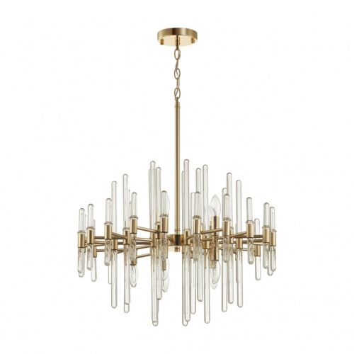 ODEON LIGHT 4988/10 HALL ODL22 641 золотой/стекло Люстра E14 10*40W STIKA