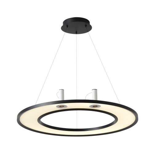 Светильник подвесной Crystal Lux CONTOUR SP50W LED BLACK фото 4