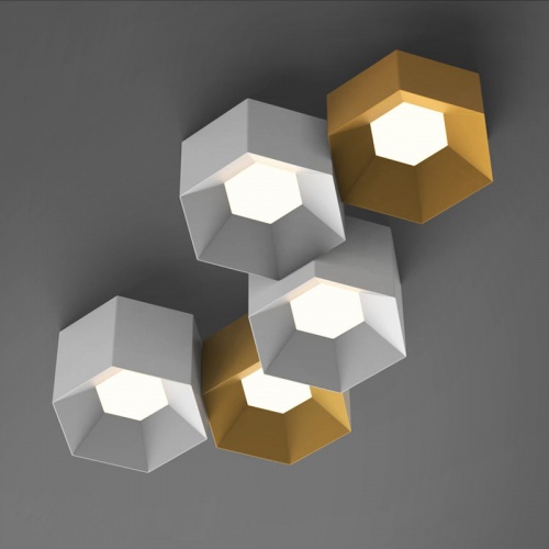 Потолочный светильник HEXAGON A H13 Light green фото 21 Потолочный светильник HEXAGON A H13 Light green фото 21