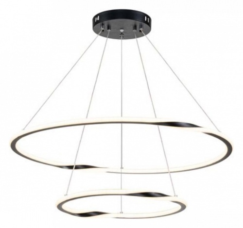 Подвесная люстра Arte Lamp VERITATE A2211SP-2BK фото 2 Подвесная люстра Arte Lamp VERITATE A2211SP-2BK фото 2