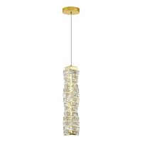 SL6010.203.15 Подвес ST-Luce Золотистый/Прозрачный LED 1*15W