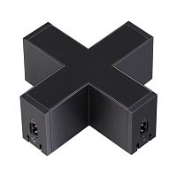 NOVOTECH 135035 OVER NT19 143 черный Соединитель - Х IP20 24V RATIO