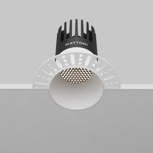 Встраиваемый светильник Maytoni Technical Dip DL122-15W-4K-TRS-W фото 7 Встраиваемый светильник Maytoni Technical Dip DL122-15W-4K-TRS-W фото 7