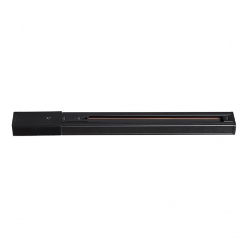 135003Y PORT NT18 208 черный Однофазный трехжильный шинопровод с токопроводом и заглушкой, 2м IP20 220V