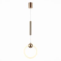 SL1578.203.01 Подвес ST-Luce Золотистый/Золотистый, Белый LED 1*15W 3000K