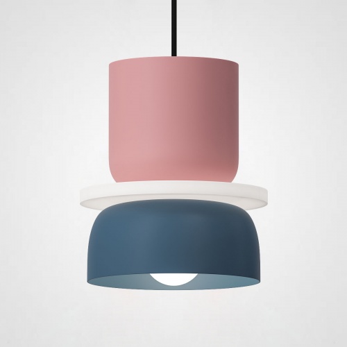 Подвесной светильник ILO D18,5 pink/blue Подвесной светильник ILO D18,5 pink/blue