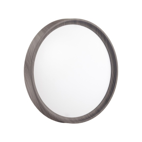 SONEX 7627/CL PALE SN 000 Светильник пластик/белый/венге под дерево LED 30Вт 4000К D330 IP43 WOODI