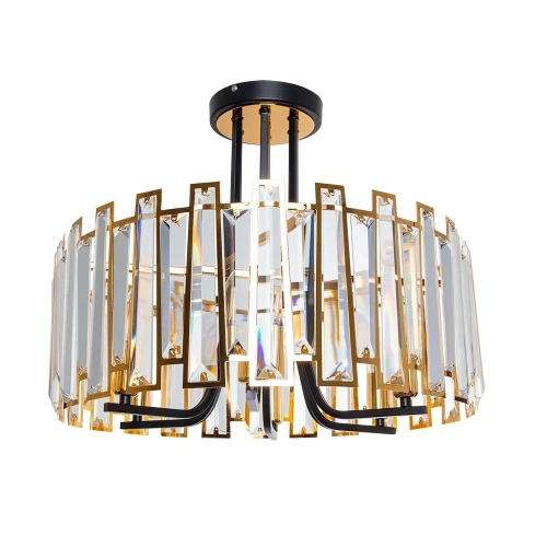 Потолочная люстра Arte Lamp AMBER A1028PL-6BK Потолочная люстра Arte Lamp AMBER A1028PL-6BK