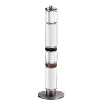 ODEON LIGHT EXCLUSIVE 5456/15TL L-VISION ODL_EX26 045 темный сатин.никель/терракот/черный Настольная лампа LED 15W 4000K COLLIER