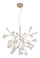 Светильник подвесной Crystal Lux EVITA SP36 GOLD/TRANSPARENT