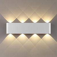 ODEON LIGHT 7192/8WL HIGHTECH ODL27 Настенный светильник белый/металл IP20 LED 8W 3000K 220V MAGNUM