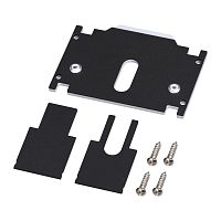 NOVOTECH 135246  NT24 139 черный  Заглушка торцевая для шинопровода арт.135242; 135244 IP20 FLUM