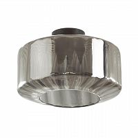 ODEON LIGHT 4746/1C PENDANT ODL21 409 дымчатый/черный Светильник потолочный E27 1*60W BINGA