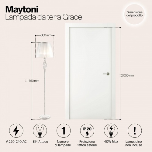 Торшер Maytoni Grace ARM247-11-G фото 4 Торшер Maytoni Grace ARM247-11-G фото 4