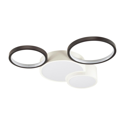 LUMION 5253/64CL LEDIO LN26 291 белый, черный Люстра потолочная диммир. с ДУ LED 64W 220V NORBERT