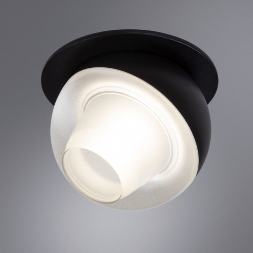 Точечный встраиваемый светильник Arte Lamp DENEB A7249PL-1BK фото 4