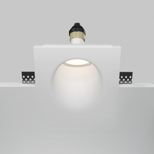 Встраиваемый светильник Maytoni Technical Gyps Modern DL001-WW-01-W фото 2