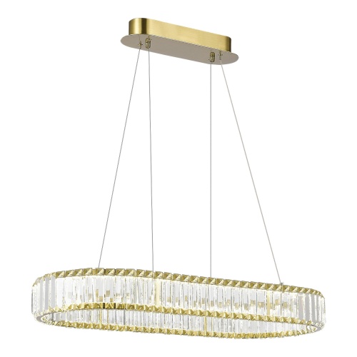SL1622.323.01 Светильник подвесной ST-Luce Латунь/Прозрачный LED 1*60W 4000K
