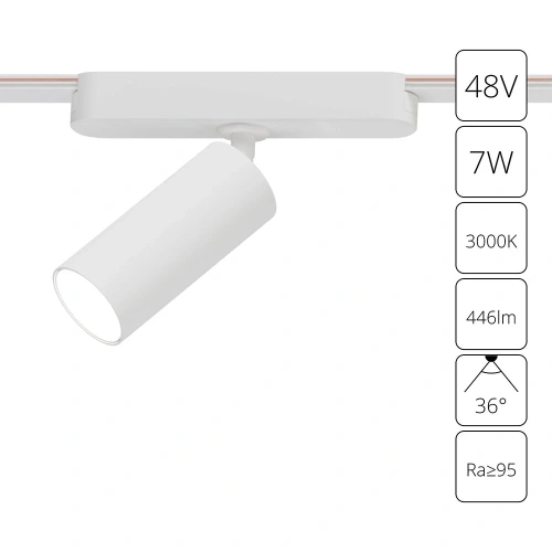 Магнитный трековый светильник Arte Lamp RAPID A1156PL-1WH