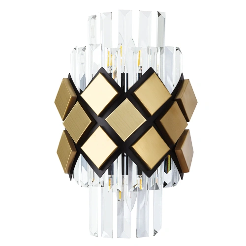 Настенный светильник Arte Lamp AMELIA A1039AP-2BK Настенный светильник Arte Lamp AMELIA A1039AP-2BK