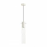 ODEON LIGHT 5059/5LB PENDANT ODL24 385 белый/прозрачный/металл/стекло Подвес LED 5W 3000K SCROW