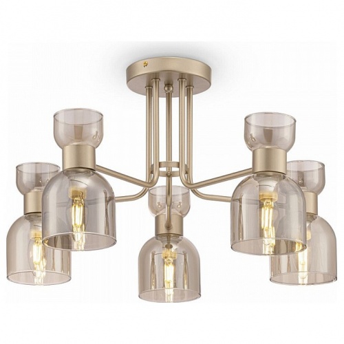 Потолочная люстра Freya Isla FR5094PL-05G Потолочная люстра Freya Isla FR5094PL-05G