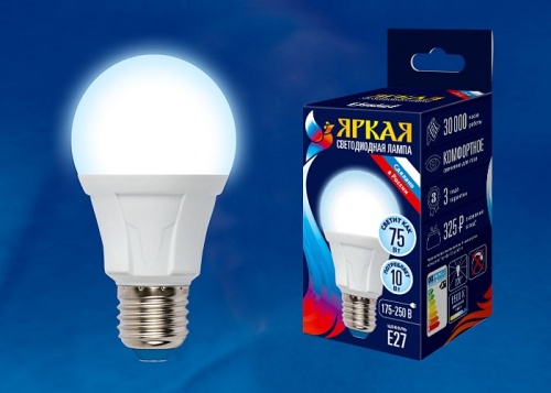 Лампа светодиодная Uniel FR PLP01WH E27 10Вт 6500K UL-00002004 фото 2 Лампа светодиодная Uniel FR PLP01WH E27 10Вт 6500K UL-00002004 фото 2