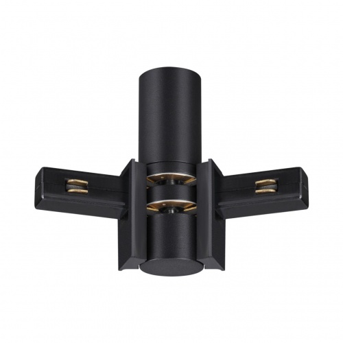 NOVOTECH 135249 SHINO NT24 132 черный Соединитель с токопроводом гибкий угловой "L" IP20 48V FLUM