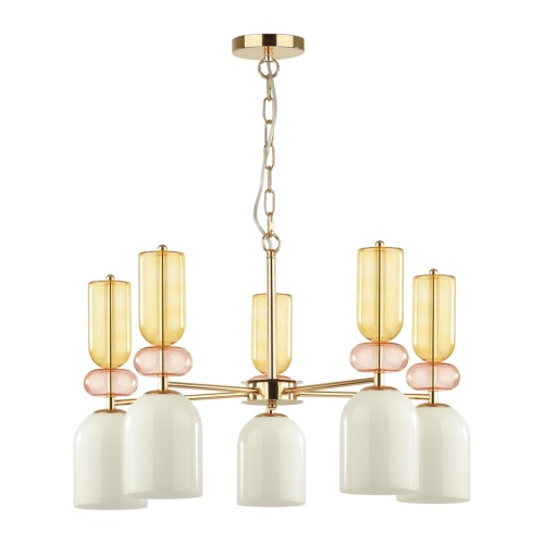 LUMION 4589/5 MODERNI LN26 148 золотой Люстра E27 5*40W 220V GILLIAN