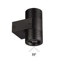 ODEON LIGHT 6648/12WL NATURE ODL24 725 черный/металл Фасадный светильник IP67 LED 12W 4000K AC85-265V STIMA