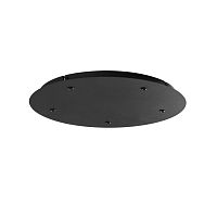 ODEON LIGHT 5054/KB L-VISION ODL24 379 черный/металл База 5X для линии OVALI,KERAMA,COCOON /диам. 40см BASE