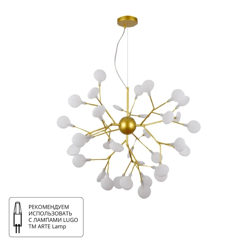 Подвесная люстра Arte Lamp CANDY A7274SP-36GO Подвесная люстра Arte Lamp CANDY A7274SP-36GO