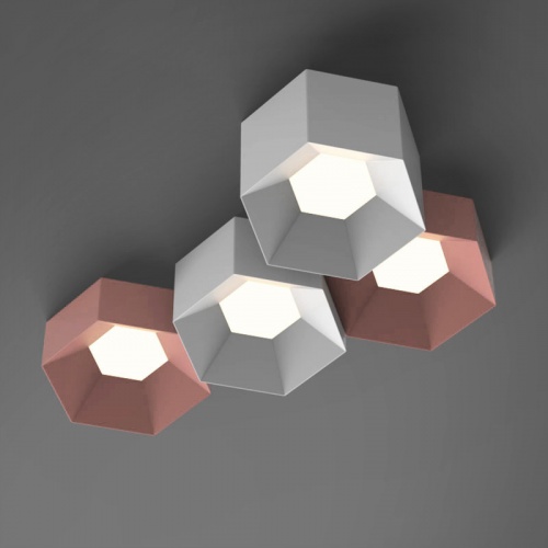 Потолочный светильник HEXAGON A H13 Light green фото 22 Потолочный светильник HEXAGON A H13 Light green фото 22
