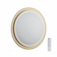 SONEX 7630/EL PALE SN 000 Светильник пластик/белый/золотистый LED 72Вт с ДУ 3000-6300К D510 IP43 пульт ДУ SETTA