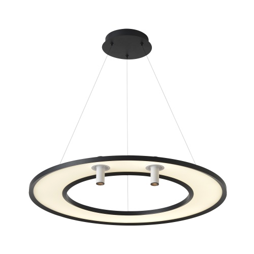 Светильник подвесной Crystal Lux CONTOUR SP50W LED BLACK фото 3
