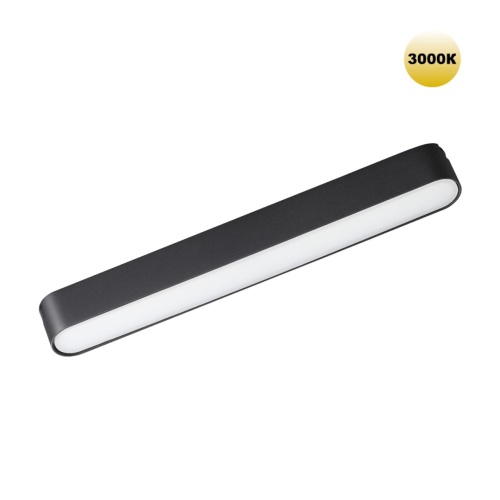 NOVOTECH 359238 SHINO NT23 184 черный Трековый светильник для низковольтного шинопровода IP20 LED 12W 48V 720Лм 3000К SMAL