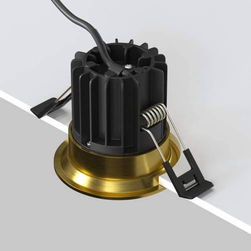 Встраиваемый светильник Maytoni Technical Round DL058-7W3K-BS фото 2