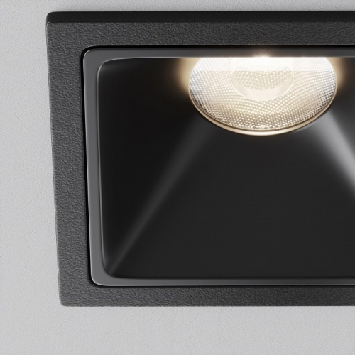 Встраиваемый светильник Maytoni Technical Alfa LED DL043-01-10W4K-SQ-B-1 фото 10