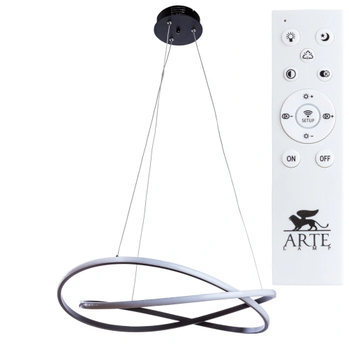 Подвесная люстра Arte Lamp SWING A2522SP-2BK Подвесная люстра Arte Lamp SWING A2522SP-2BK