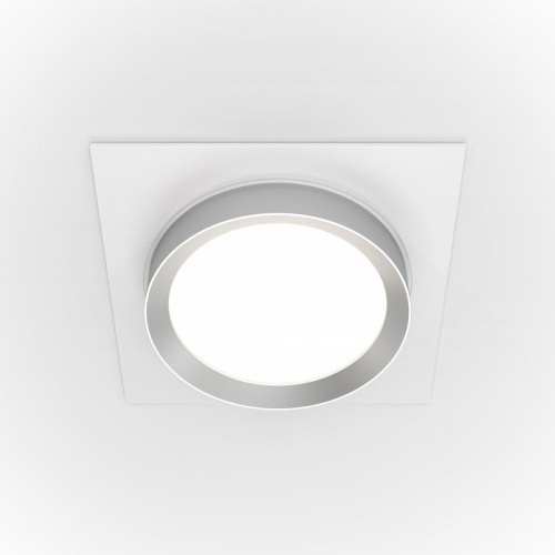 Встраиваемый светильник Maytoni Technical Hoop DL086-GX53-SQ-WS фото 3
