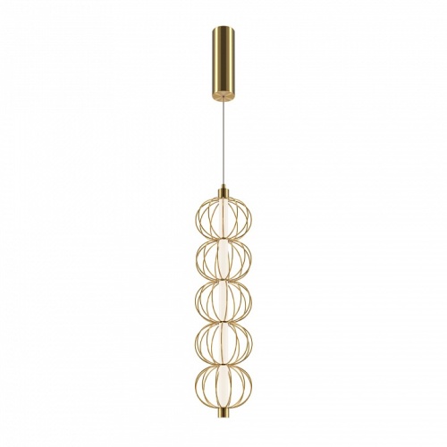 Подвесной светильник Maytoni Golden Cage MOD216PL-L10G3K фото 2 Подвесной светильник Maytoni Golden Cage MOD216PL-L10G3K фото 2