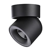 NOVOTECH 358809 OVER NT21 416 черный Светильник накладной светодиодный IP20 LED 10W 850Лм 4000K 220V GESSO