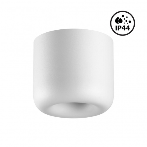 NOVOTECH 359439 OVER NT24 372 белый Светильник накладной влагозащищённый IP44 LED 10W 220-240V 3000K 650Лм LISSE
