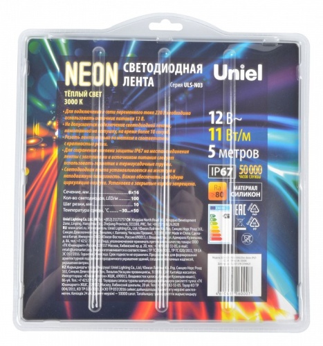 Лента светодиодная Uniel Neon ULS-N03 UL-00009093 фото 2