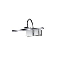 ODEON LIGHT 4910/5WL WALLI ODL22 487 хром/металл/акрил Подсветка для картин с выкл. LED 5W 4000К 300Лм GEBA