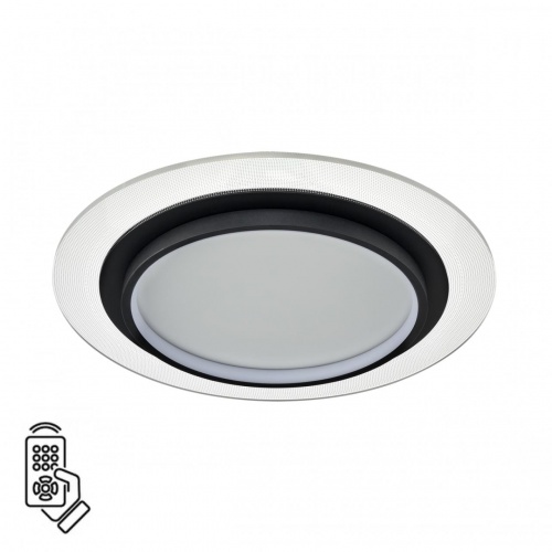 7732/80L MITRA LED SN 600 Светильник металл/акрил/белый/прозрачный/черный LED 80Вт 3000-6500К D480 IP20 пульт ДУ SUNNY 7732/80L MITRA LED SN 600 Светильник металл/акрил/белый/прозрачный/черный LED 80Вт 3000-6500К D480 IP20 пульт ДУ SUNNY