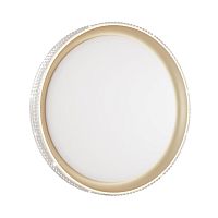 3054/EL PALE SN 183 Светильник пластик/белый/золотистый LED 72Вт 3000-6300K D490 IP43 пульт ДУ SHINY