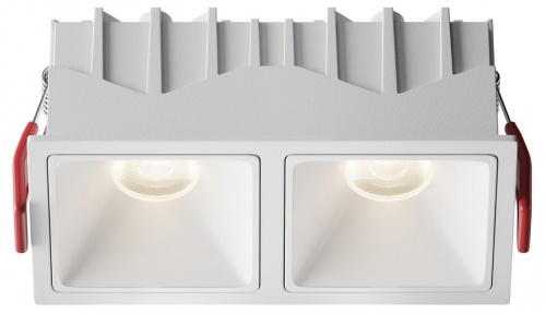 Встраиваемый светильник Maytoni Technical Alfa LED DL043-02-10W4K-SQ-W-1 Встраиваемый светильник Maytoni Technical Alfa LED DL043-02-10W4K-SQ-W-1