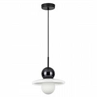 5014/1D MODERN ODL23 295 черный/белый/белый матовый металл/стекло Подвес G9 LED 5W HATTY